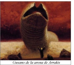 Gusano de la arena de Arrakis