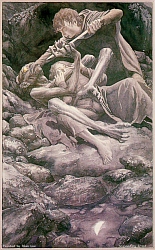 La captura de Gollum,
